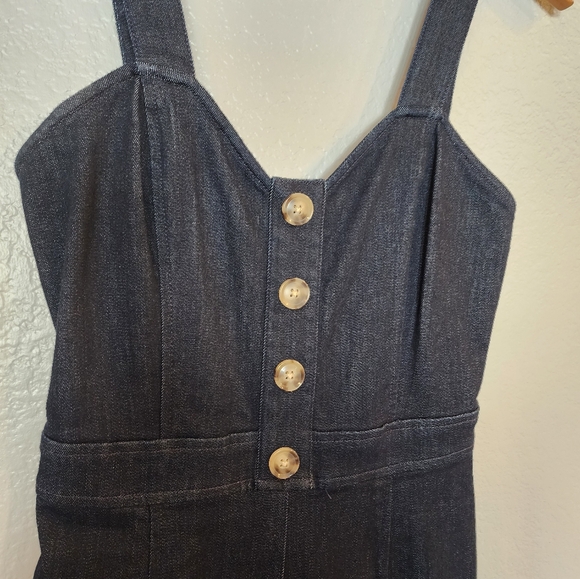 Express Denim Jumpsuit - Picture 3 of 9